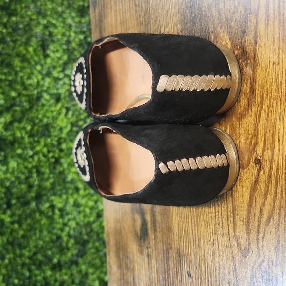 Jack Rogers Black Flats Size 6 - Picture 2 of 8